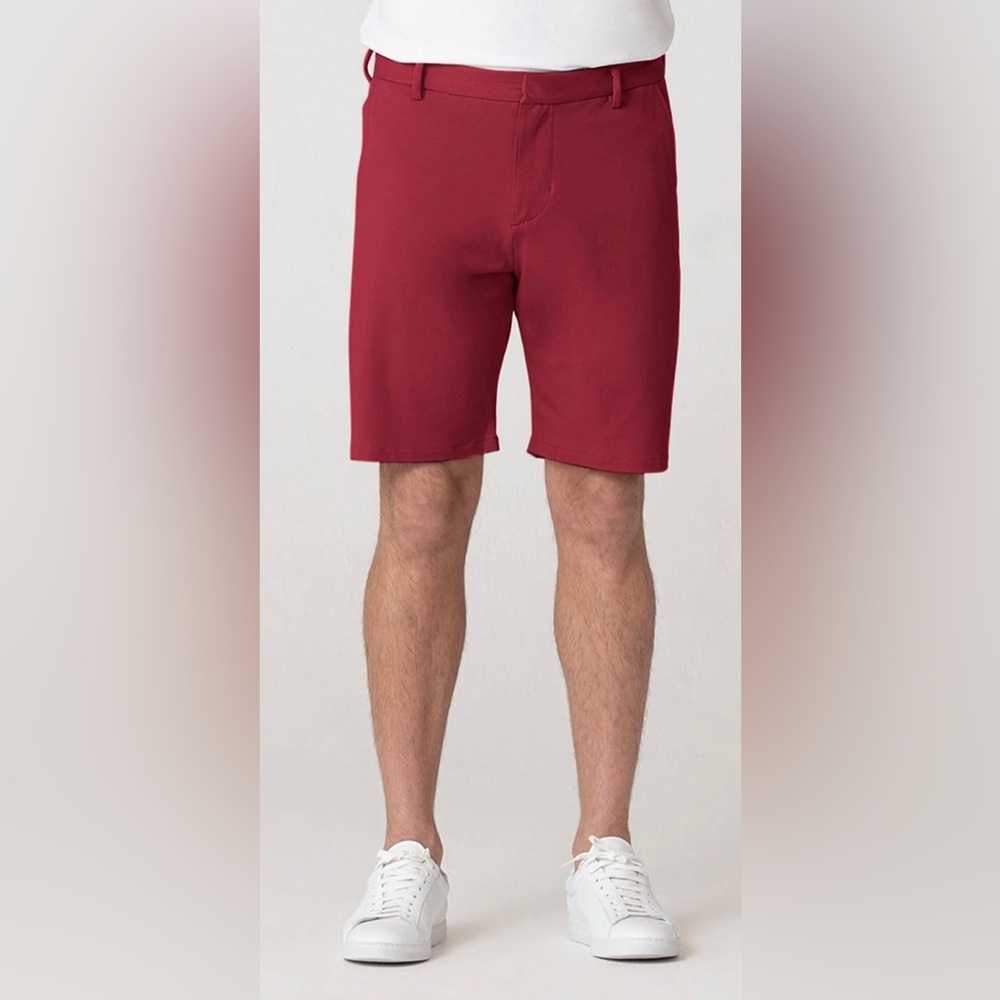Swet Tailor NWT The Everyday Chino Short in Red Wine